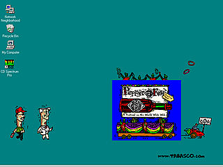 Desktop Tabasco Mardi Gras Screensaver