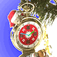 download 7art Christmas Tree Clock Screensaver