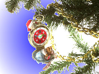 download 7art Christmas Tree Clock Screensaver