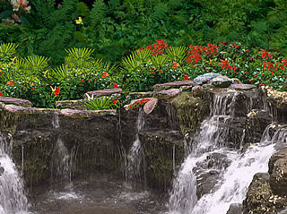 download 3D Garden Waterfalls Screensaver