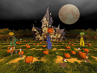 download 3D Halloween Pumpkin Dance Screensaver