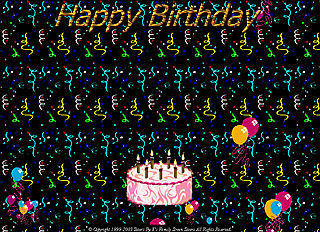 download Happy Birthday vS Screensaver