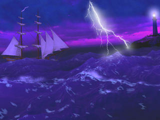 download Lightning Storm 3D Screensaver