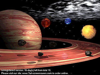 download 7art Planets Screensaver