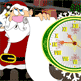 download 7art Santa Claus Clock Screensaver