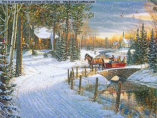 download Sleigh Ride Screensaver