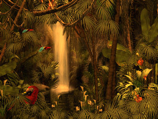 download 3D Rain Forest Adventure Screensaver