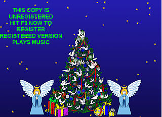download Christmas (Angel Tree) Screensaver