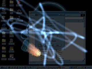 download Comet v1.2 Screensaver