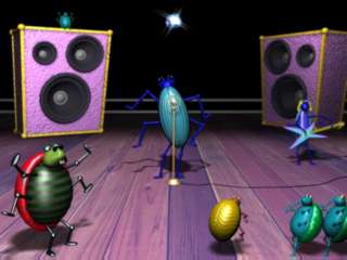 download Disco Bugs Screensaver