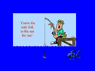 download Valentine (Romantic Fisherman v104) Screensaver