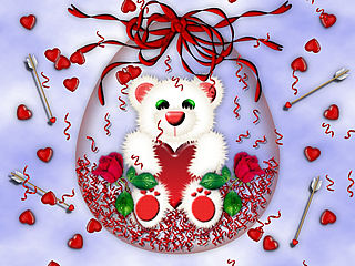 download Valentine Balloon Screensaver