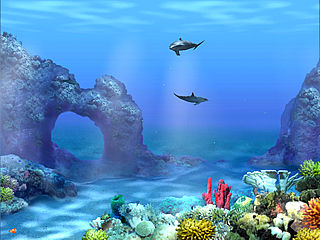 download Living 3D Dolphin Screensaver