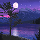 download Moonlight Lake 3D Screensaver v1.1