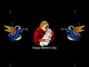 download Mother's Day (Mother And Baby v03) Screensaver