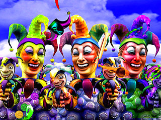 download 3D Mardi Gras:  Throw Me Something Mister Screensaver