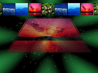 download 3D Sheel My Pictures Screensaver