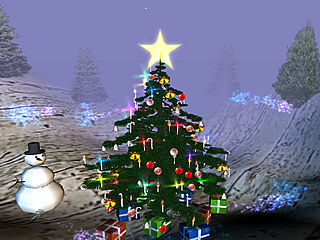 download Christmas (3D Christmas Tree v1.06) Screensaver