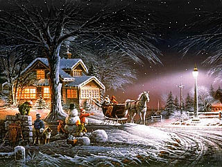 download Christmas (A Christmas Sleigh Ride) Screensaver