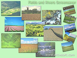 download Fields and Rivers Screensaver