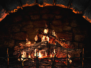 download Fireplace 3D  v1.0 Screensaver