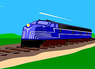 download Speeding Train Screensaver