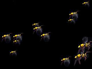 download Swarm Of Bees vS Screensaver