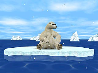 download 3D Arctic Bear Advanced Screensaver