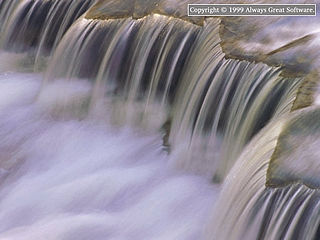 download Alluring Waterfalls Screensaver