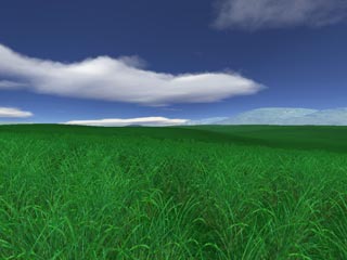 download Green Fields 3D Screensaver