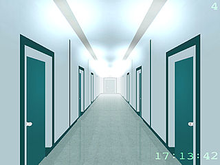 download 3D Matrix:  The Endless Corridor Screensaver