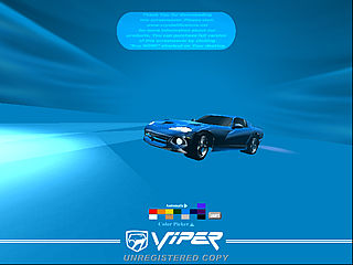 download 3D Night Viper v1.1 Screensaver