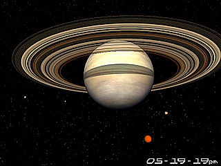 download Planet Saturn 3D Screensaver