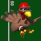 download Thanksgiving Turkey Football Screensaver