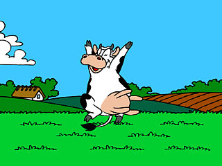 download Dancing Cow Screensaver