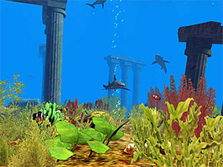 download Atlantis 3D Screensaver