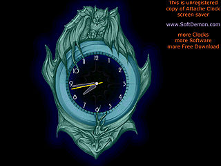 download Attache Clock Screensaver