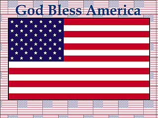 download God Bless America Screensaver by HFW