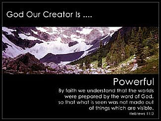 download God Our Creator v1.0 Screensaver