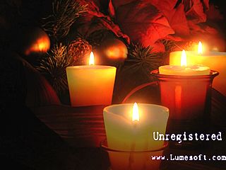 download Christmas Candlelight Screensaver
