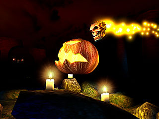 download 3D Halloween Screensaver by 3planesoft