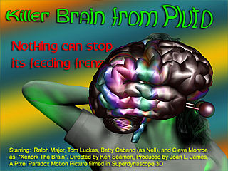 download 3D Killer Brain From Pluto Screensaver