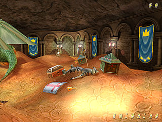 download Treasure Vault 3D v2.1 Screensaver