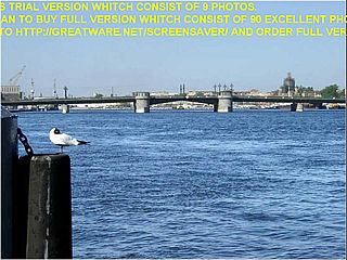 download Saint Petersburg, Neva River Screensaver