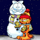 download Christmas (A Garfield's Snowman) Screensaver