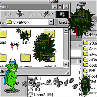 download Attack of the Y2K Bug Screensaver