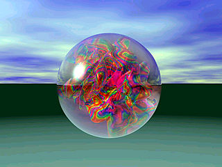 download Heavenly Spheres Paperweights Screensaver