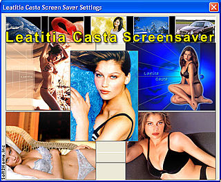 download Leatitia Casta Screensaver