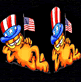 download Patriotic Garfield Screensaver